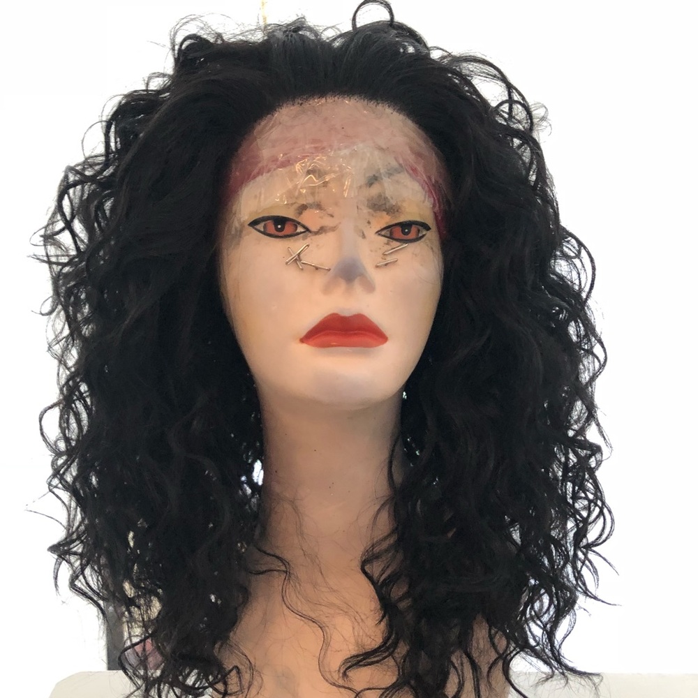 Human hair Blend Wig
